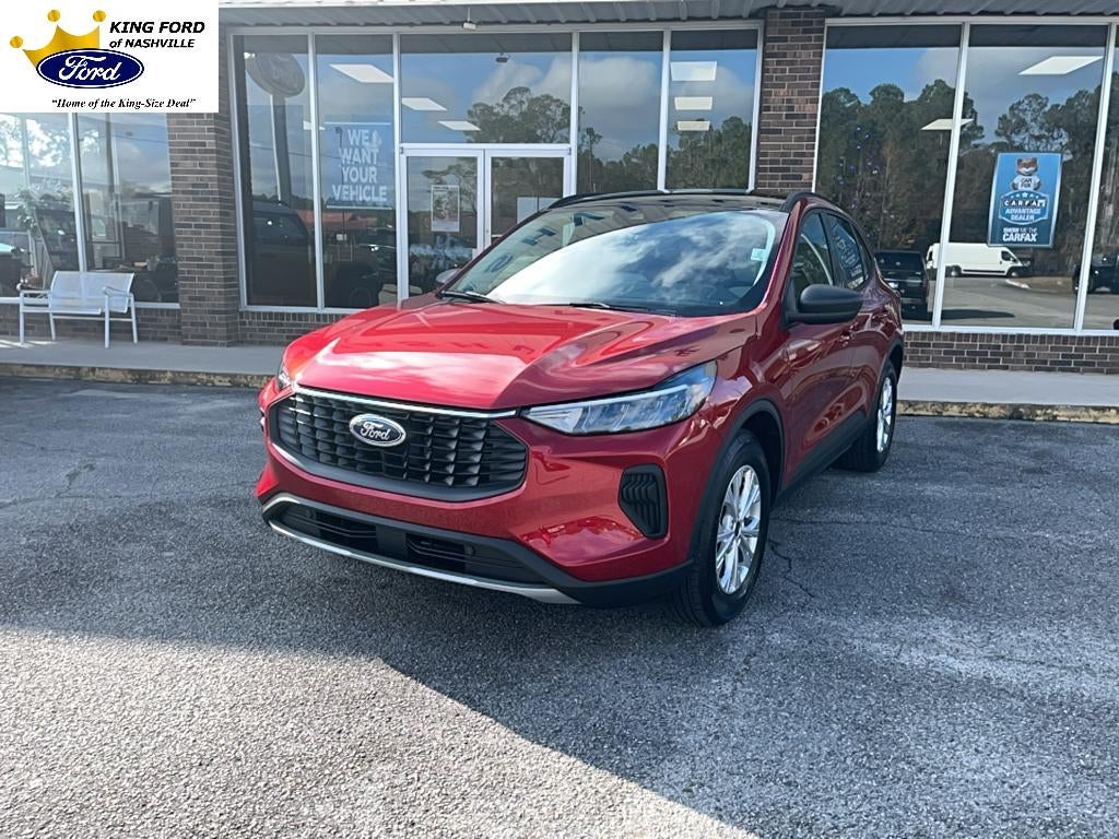 2025 Ford Escape Active in Rapid Red Metallic Tinted Clearcoat — front three-quarter view