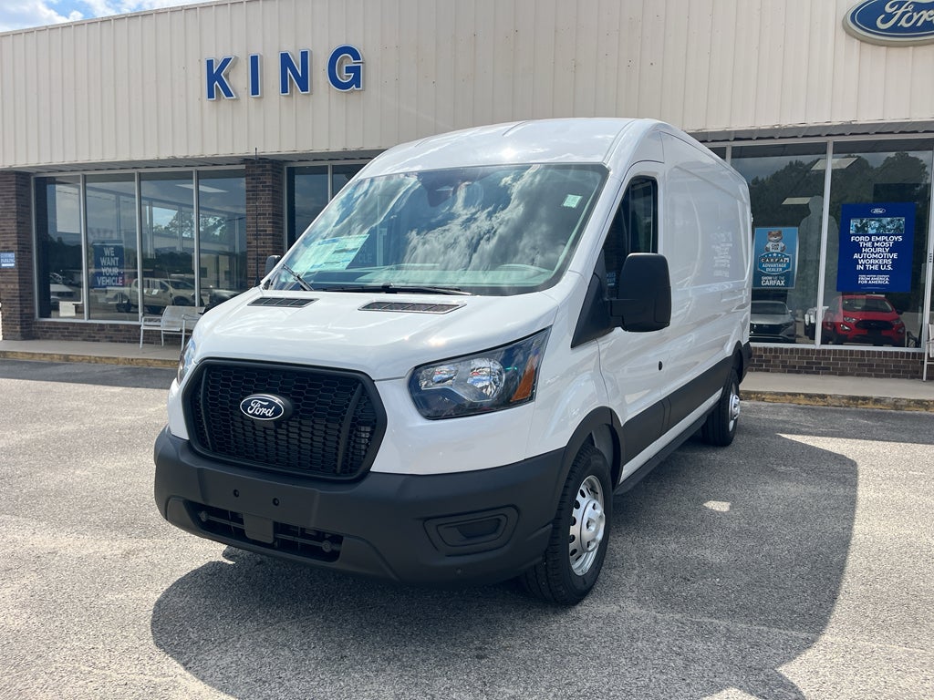 2026 Ford Transit Van Base in Oxford White — front three-quarter view