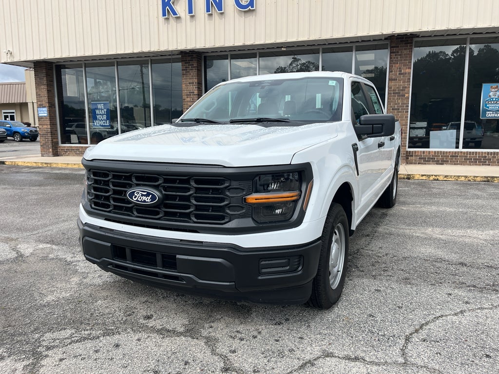 2026 Ford F-150 XL in Oxford White — front three-quarter view
