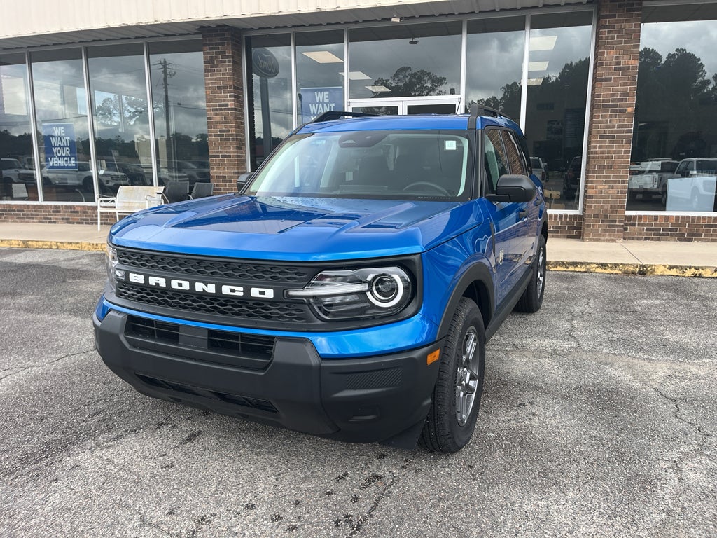 2026 Ford Bronco Sport Big Bend in Velocity Blue Metallic — front three-quarter view